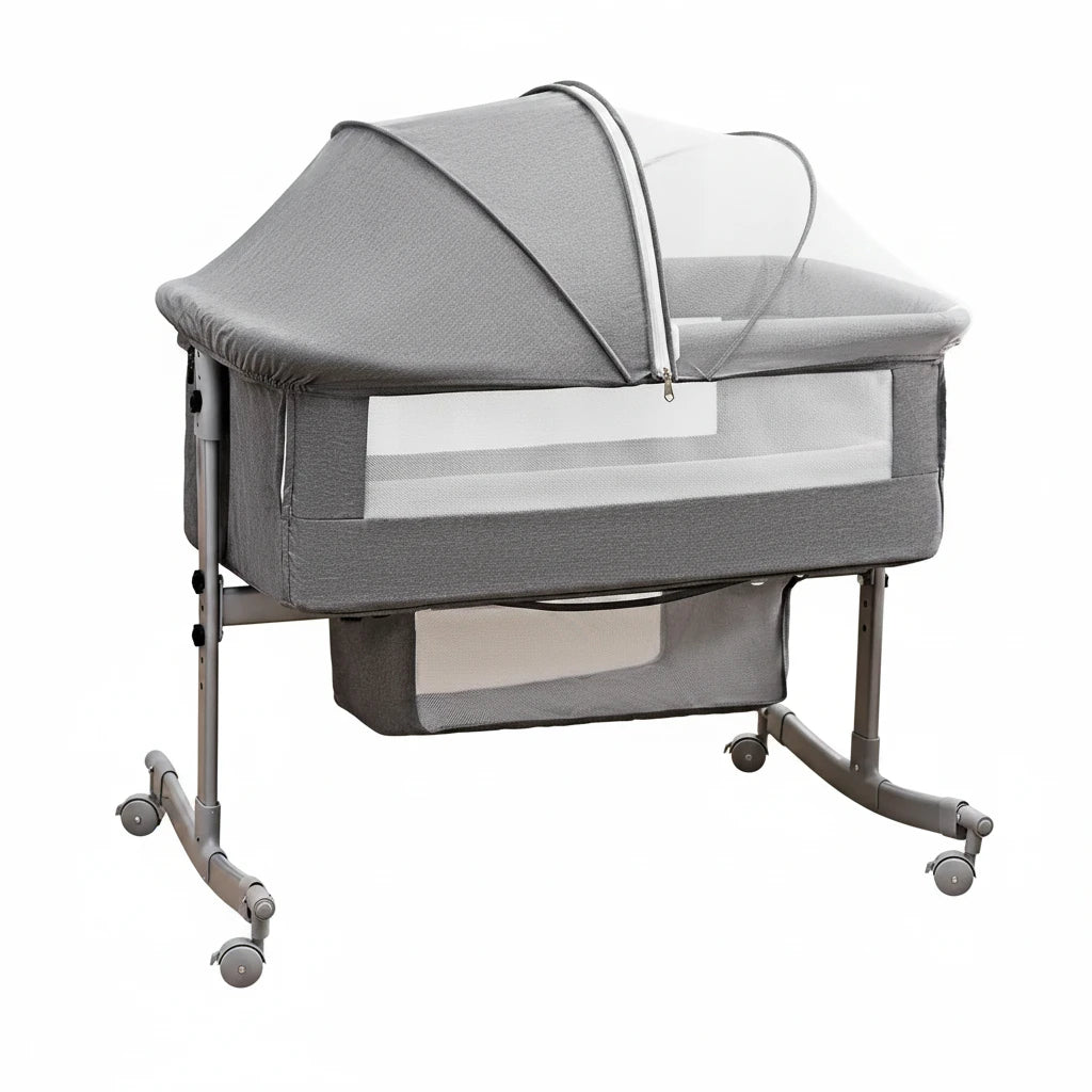 Lit Bébé Evolutif 3-en-1 - Portable